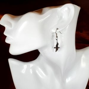 INTERNATIONAL STERLING silver seagull earrings